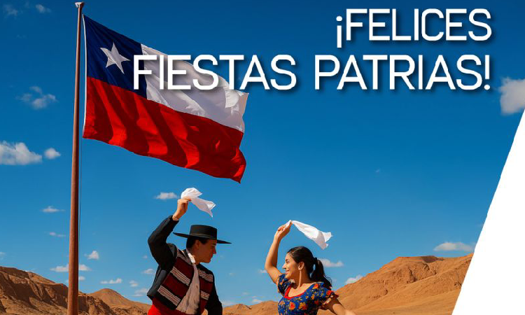 Un saludo por estas Fiestas Patrias
